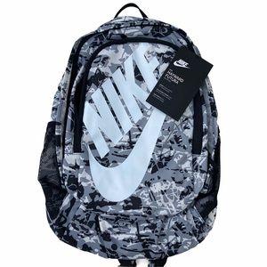 NEW Nike Hayward Futura Backpack Black Gray White